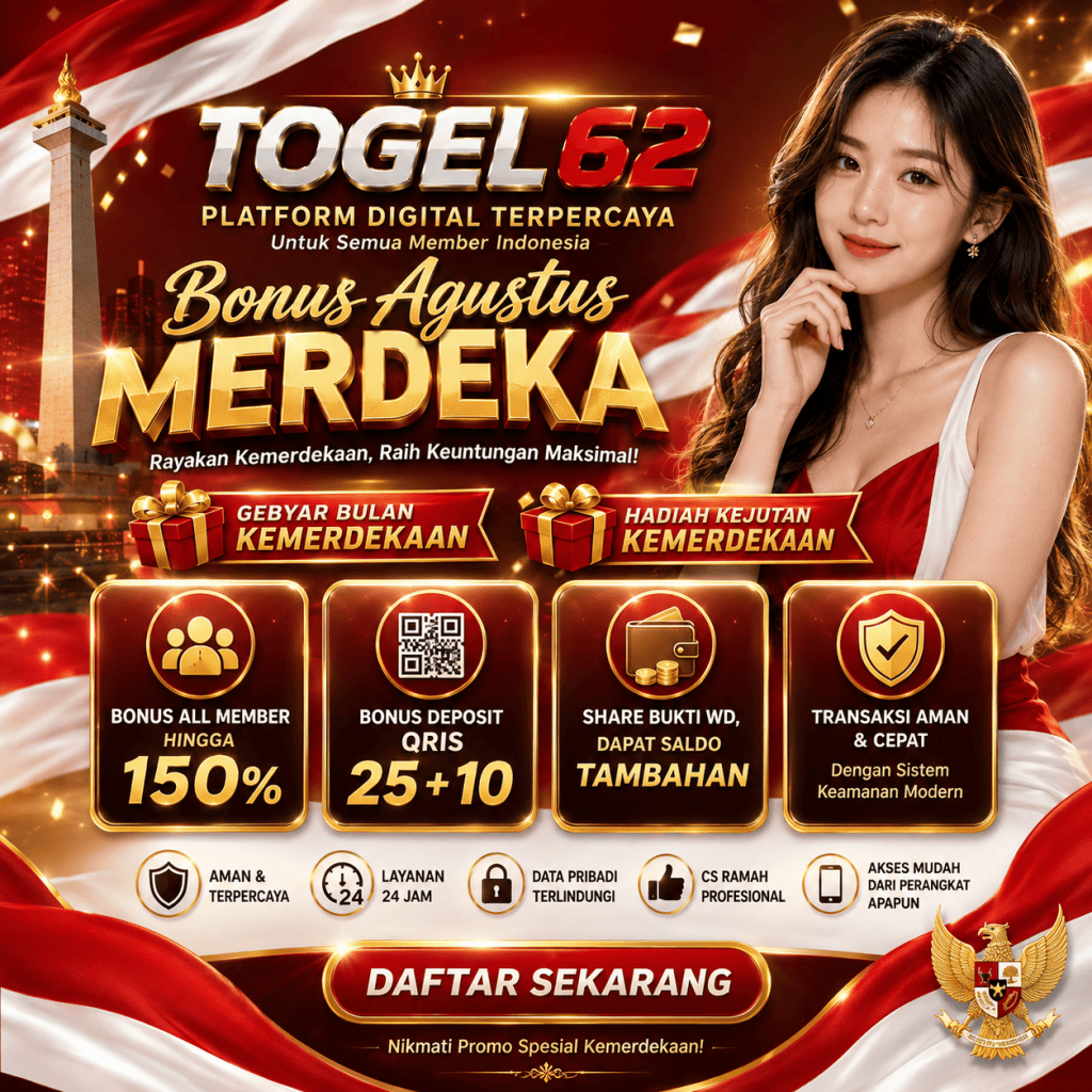 TOGEL62: Mengenal Platform Digital dengan Konsep Program Spesial&nbsp;Agustus